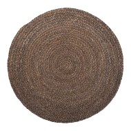 Lugar Americano Redondo Rustic Castanho